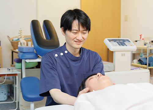 お一人おひとりに合わせた施術